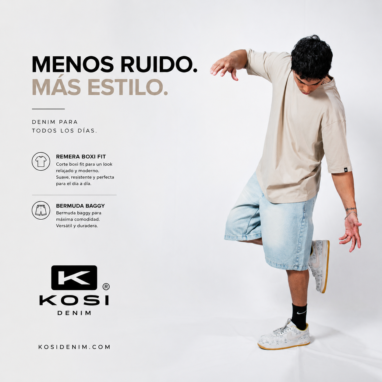 Menos ruido. Más estilo.